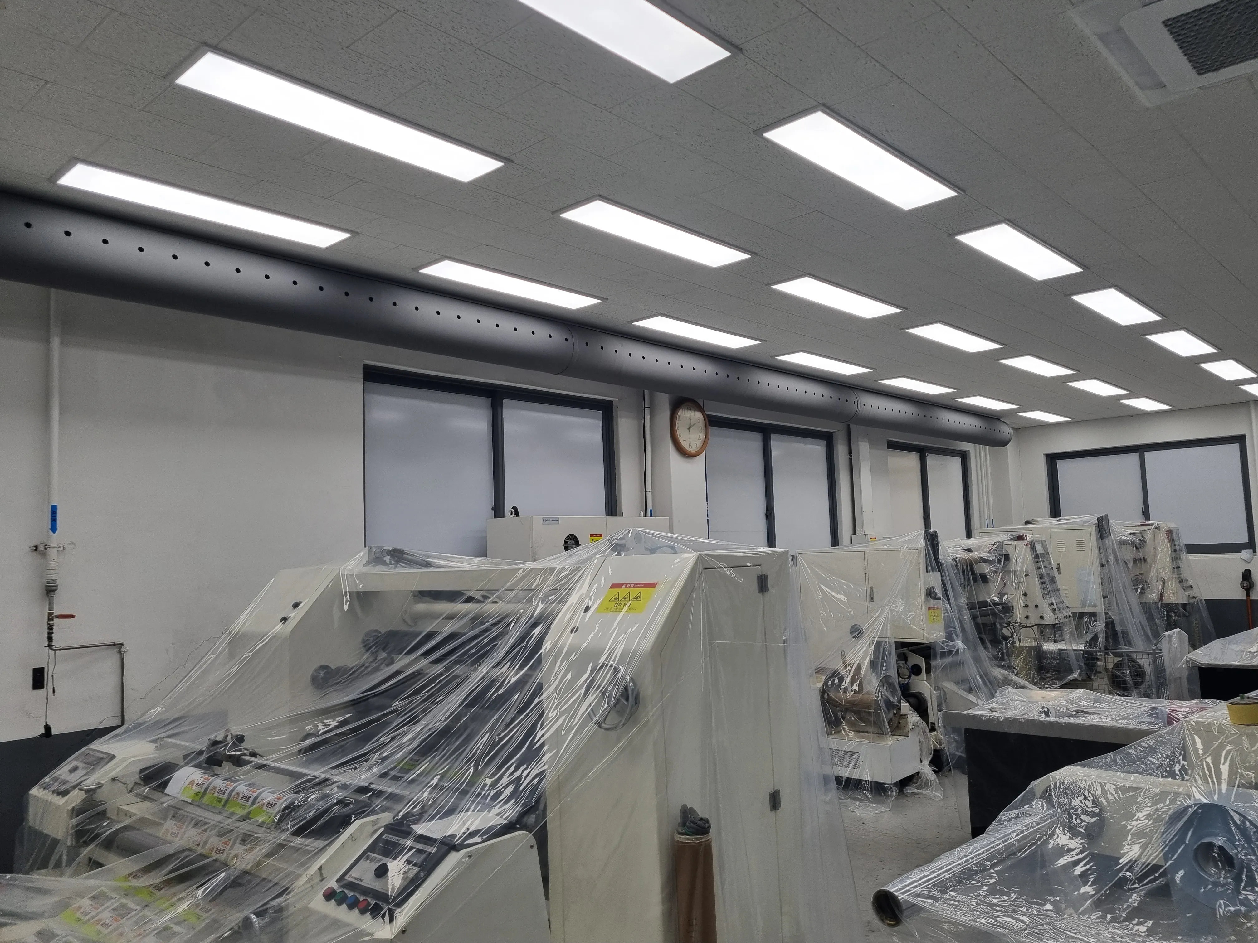 Production Room Fabric Duct 1